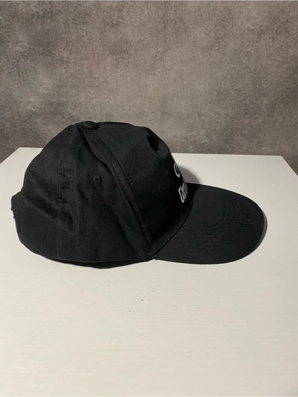 Ale Giro d’Italia Black Adjustable Cotton Canvas Cycling Cap Logo